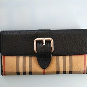 Authentic Burberry Wallet